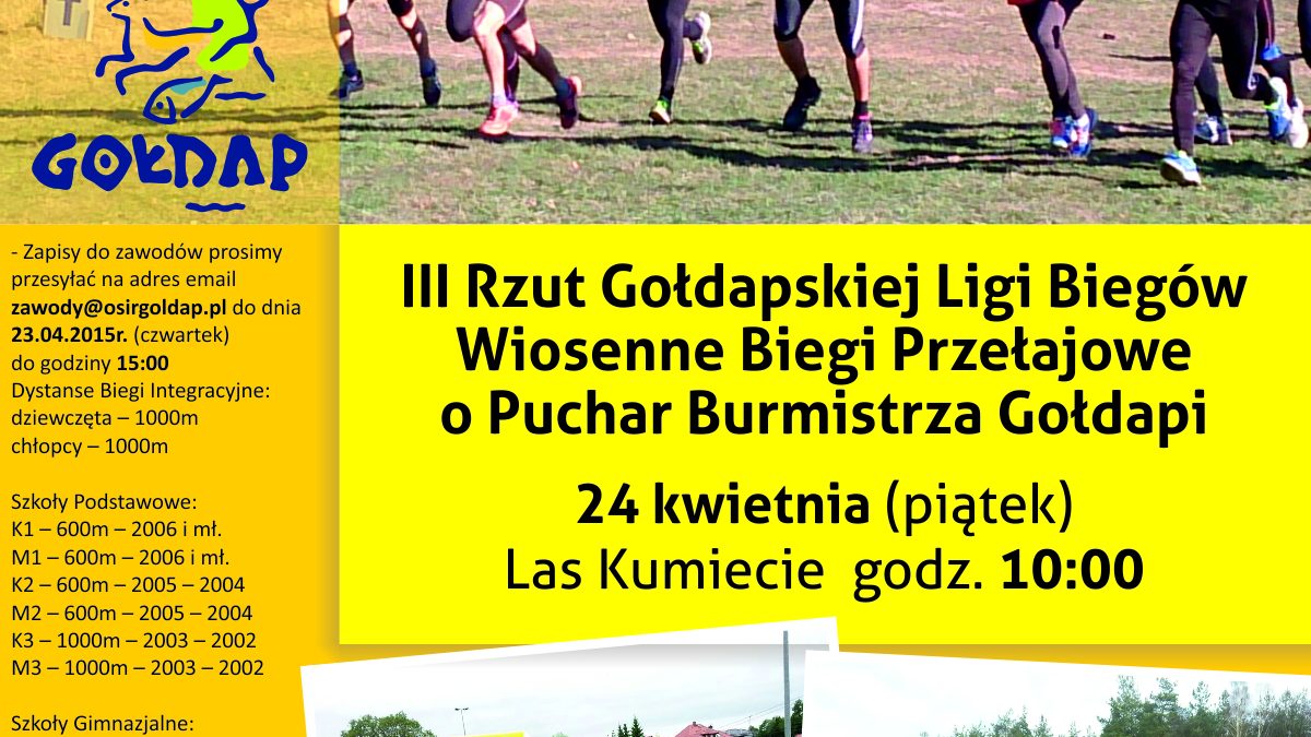 III rzut ligi biegów