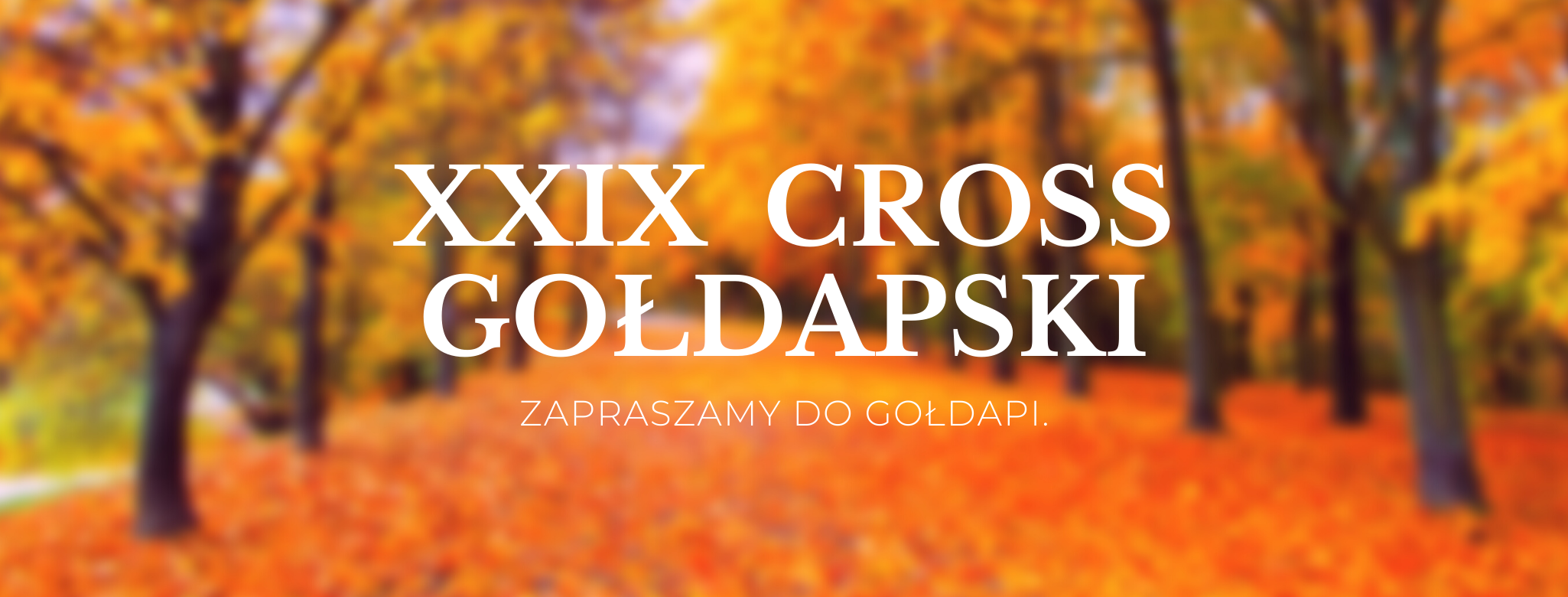 CROSS GOŁDAPSKI 2020
