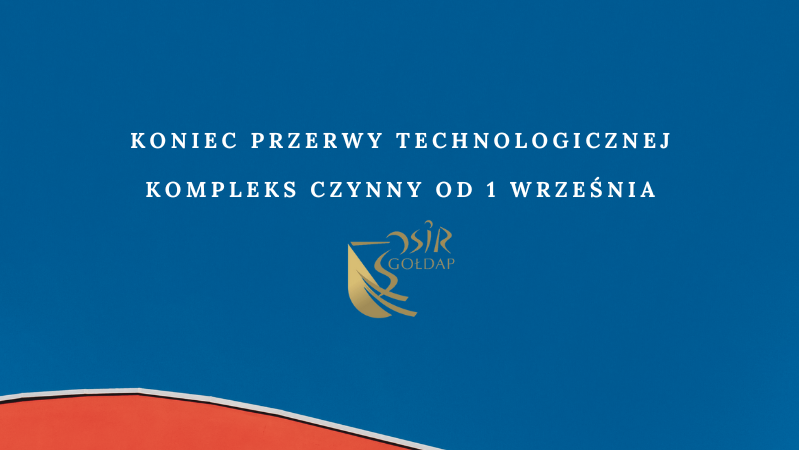 Wypożyczalnia OSiR czynna codziennie w godzinach 1000 – 1800