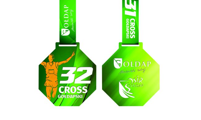 32 Cross Gołdapski – Medal 70mm – 17.09.2024