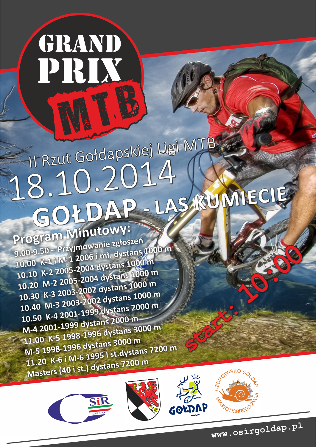 PLAKAT LIGA mtb i begi II rzut