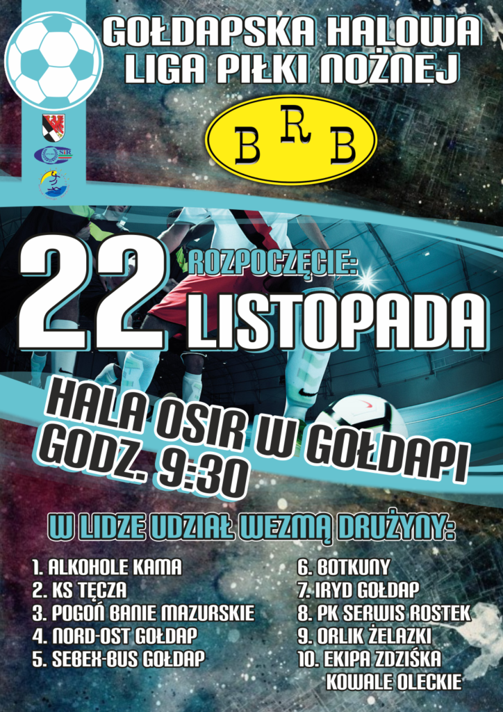 halowa liga 2015 plakat