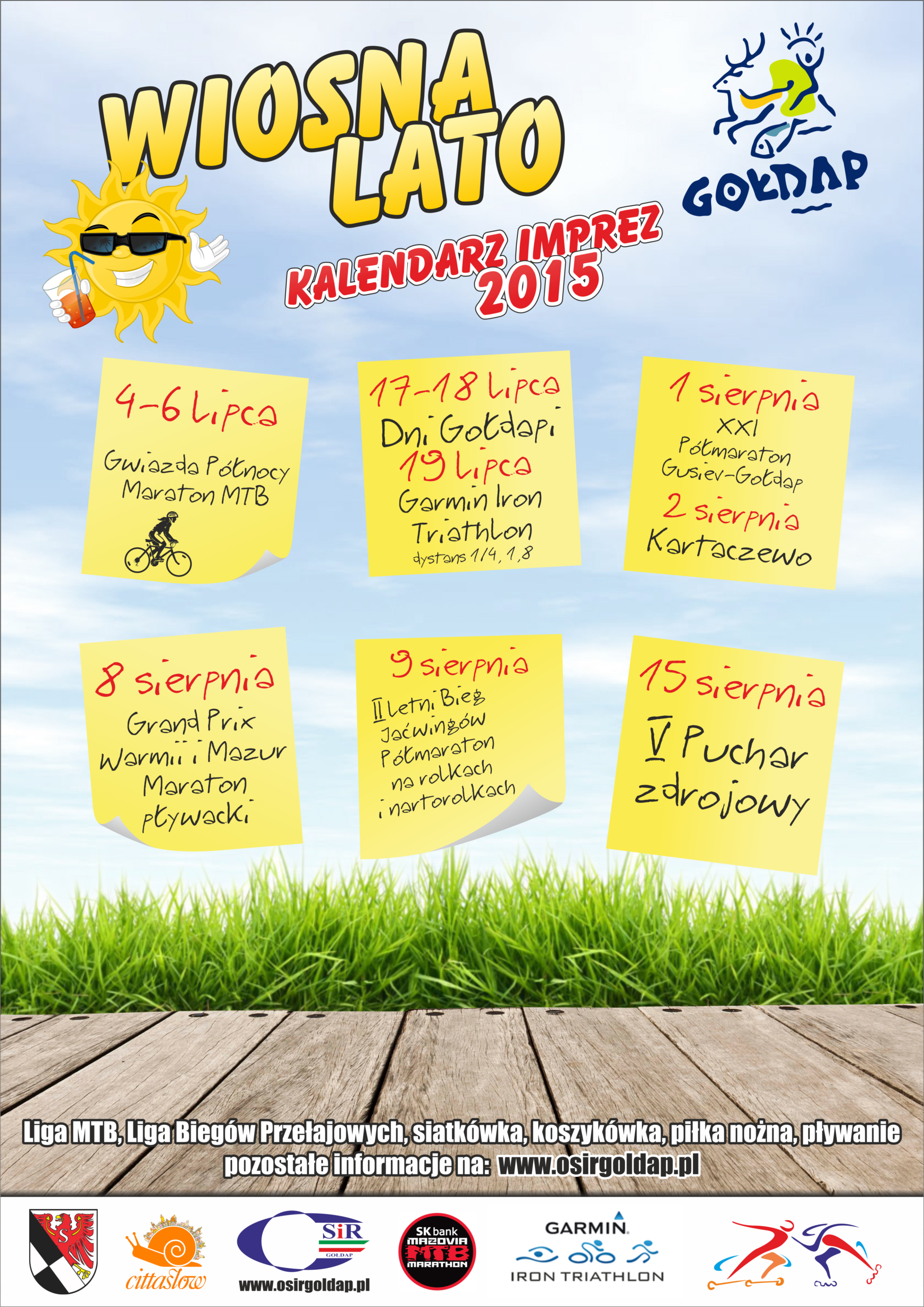 kalendarz imprez 2015 osir