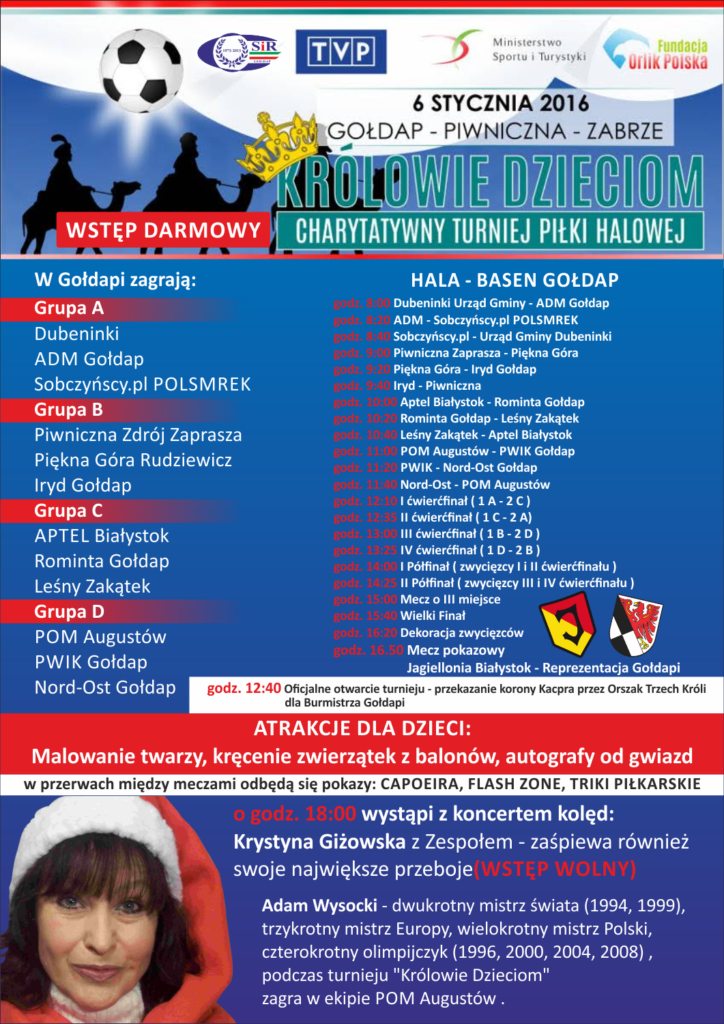królowie dzieciom plakat
