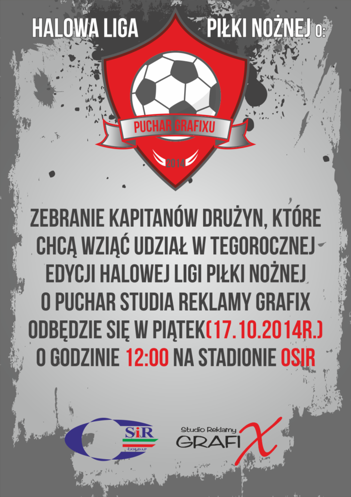 plakat liga grafix