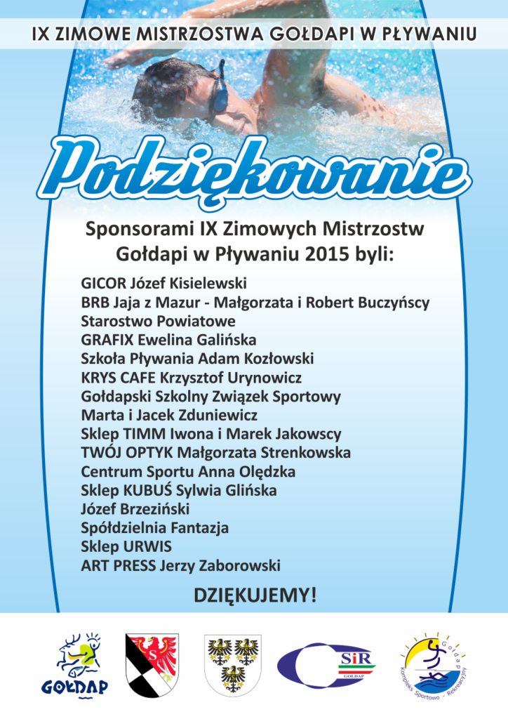 podziękowanie pływalnia 2015 druk
